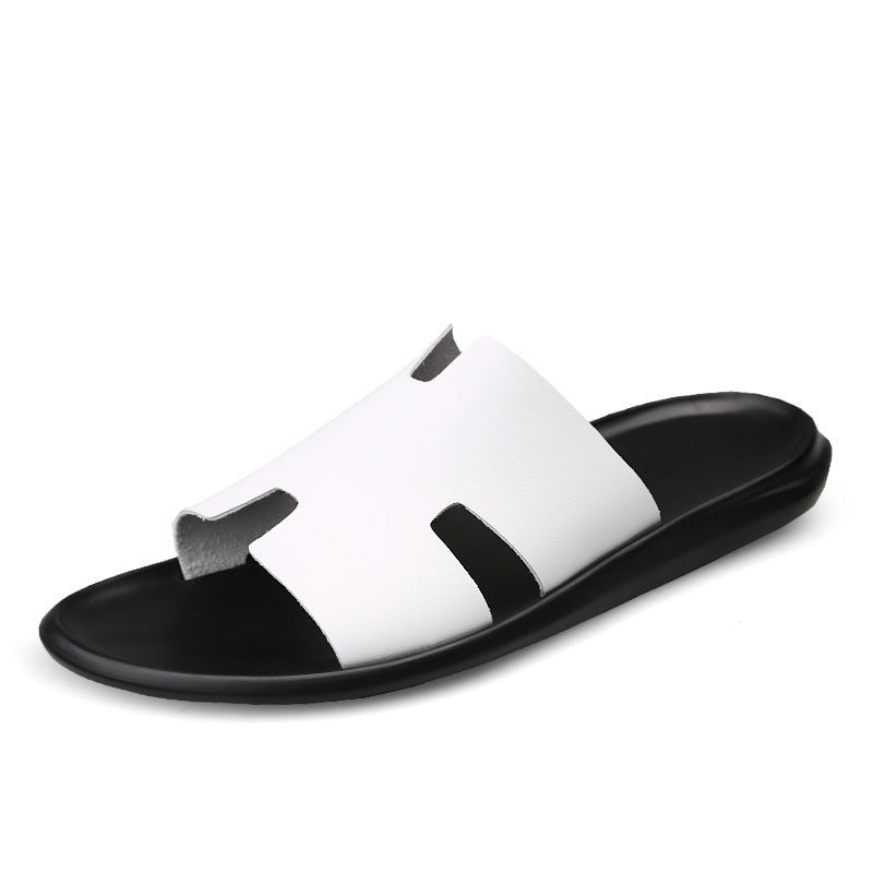 H-Letter Shaped Slippers Men Slippers