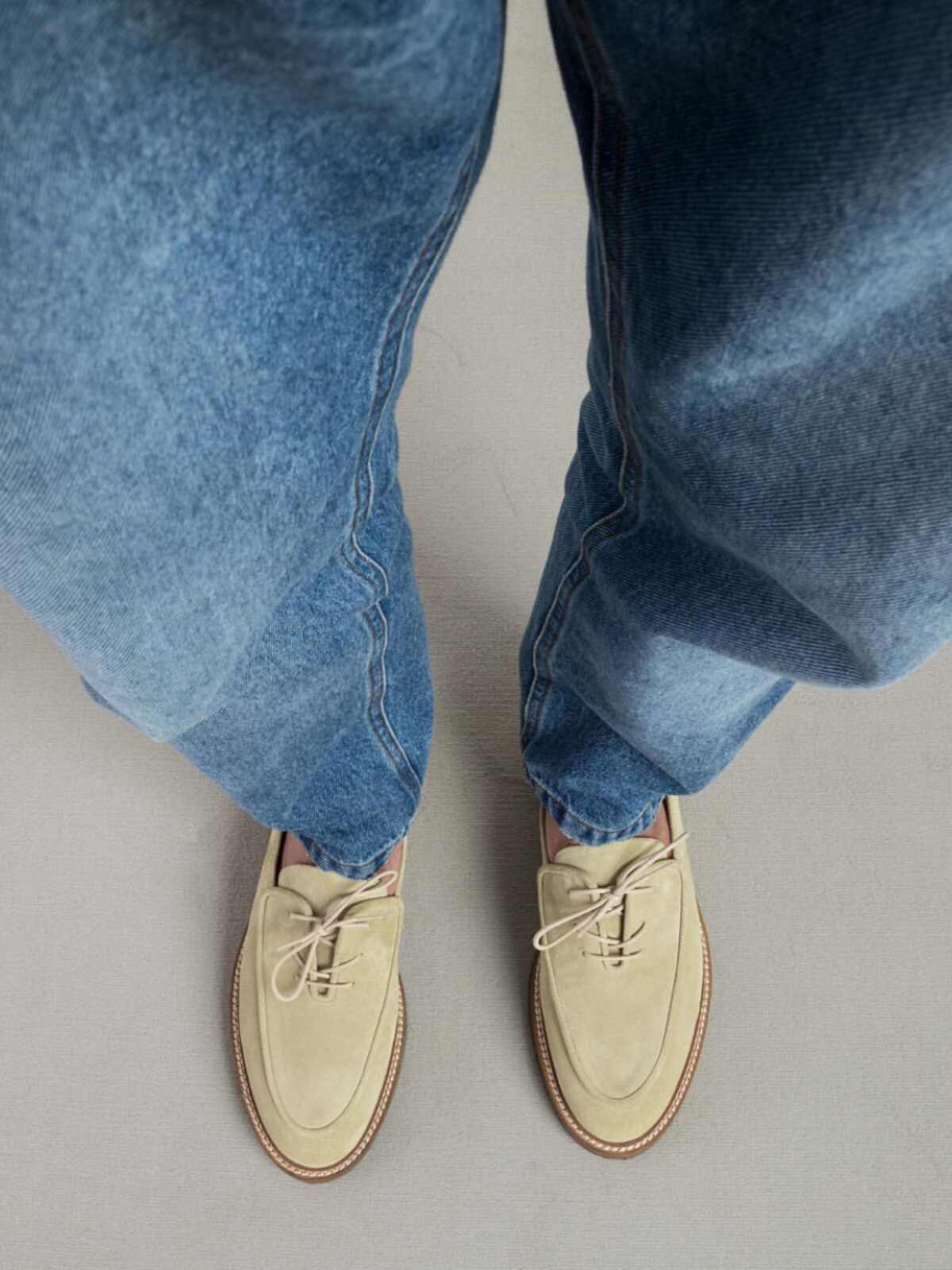 Thick Bottom Retro Loafers