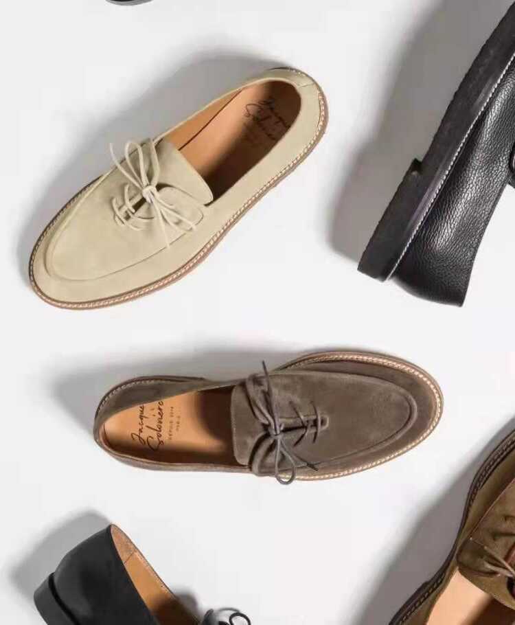 Thick Bottom Retro Loafers