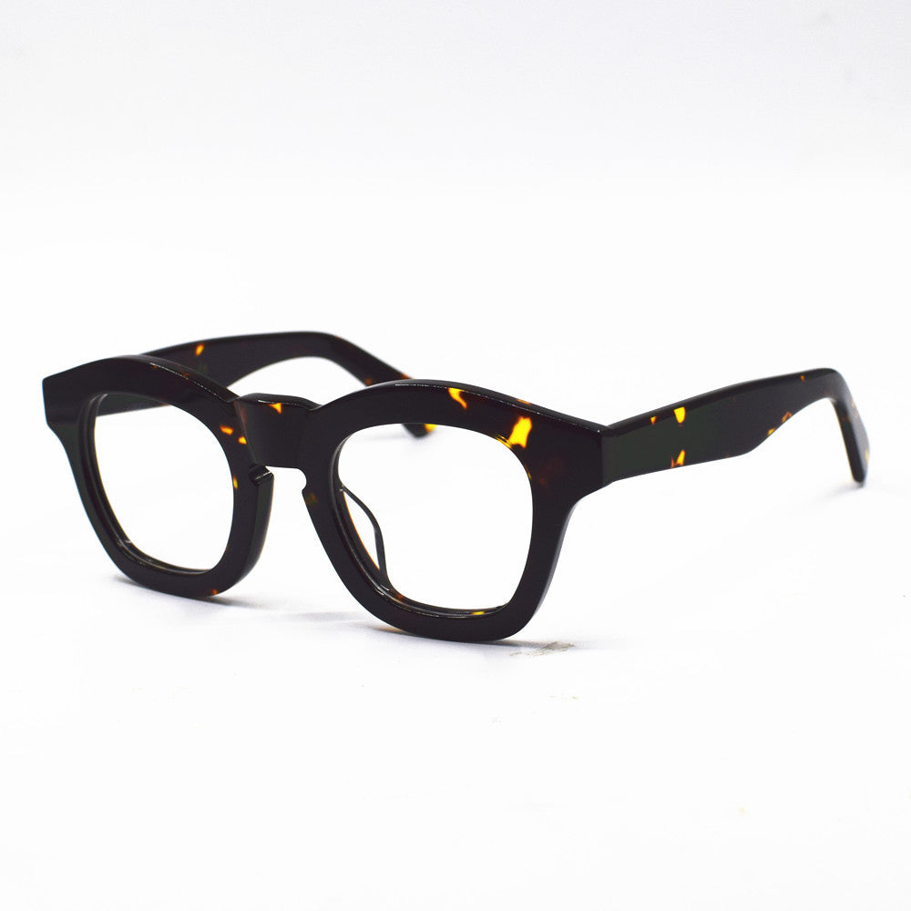 Thick Retro Plate Glasses