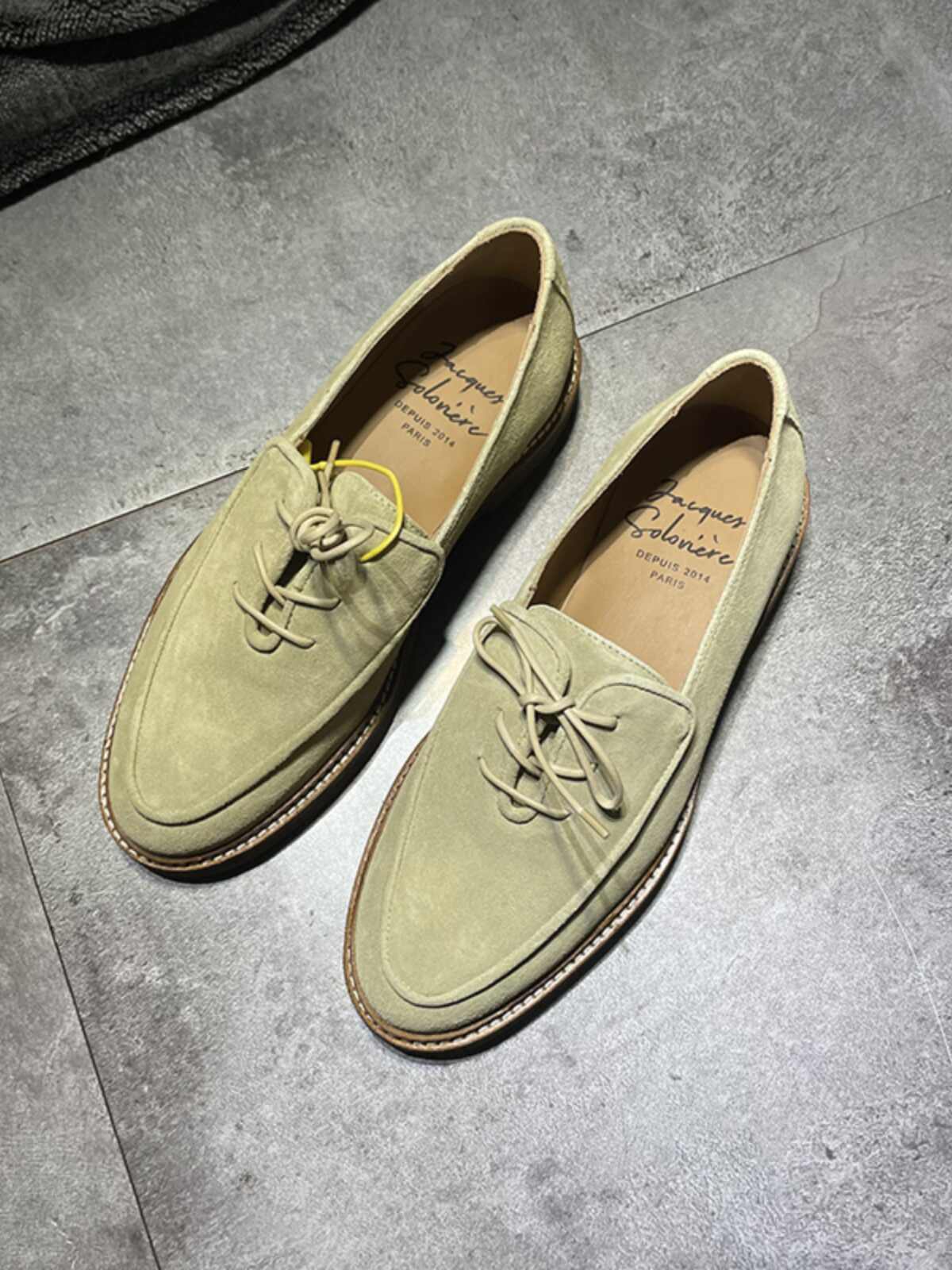 Thick Bottom Retro Loafers
