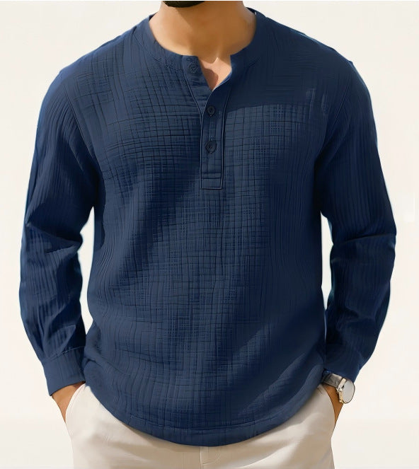 Long Sleeve Shirt T-shirt Round Neck