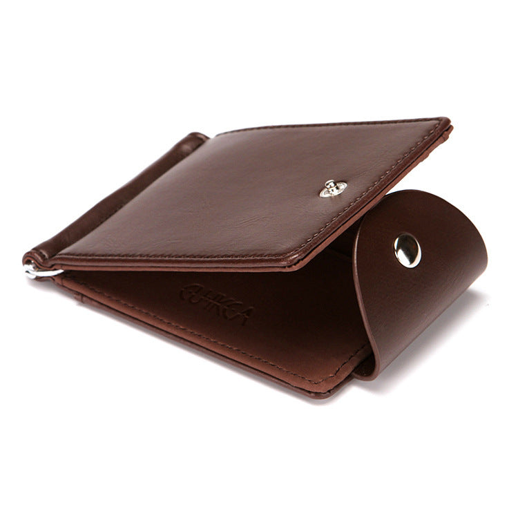 Card Holder Card Holder Work ID Flip Buckle Coin Purse