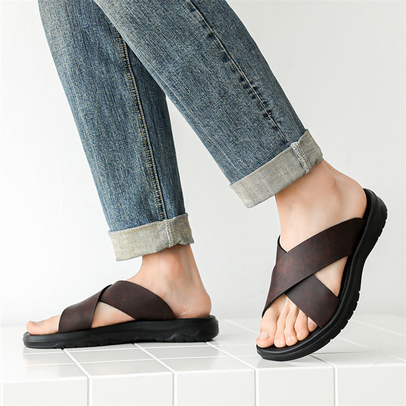 Cross Slippers Men