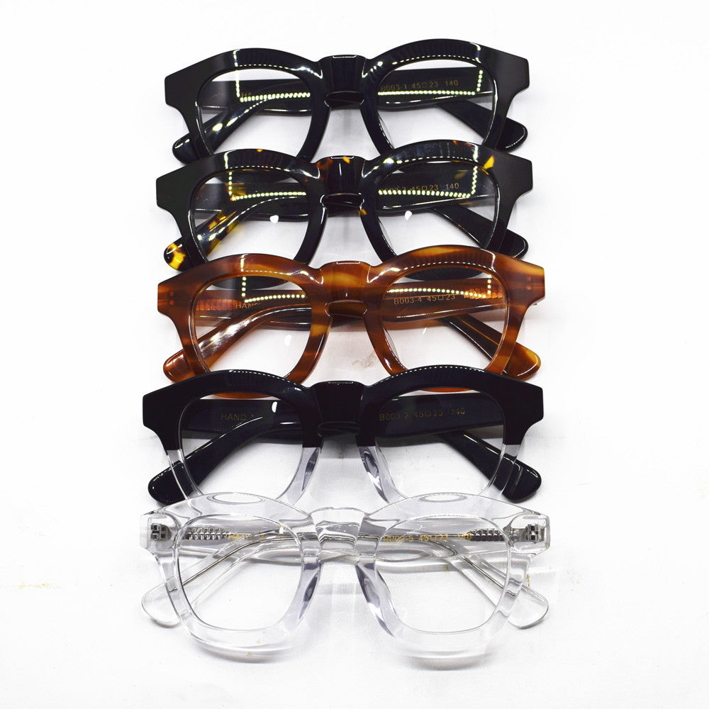 Thick Retro Plate Glasses