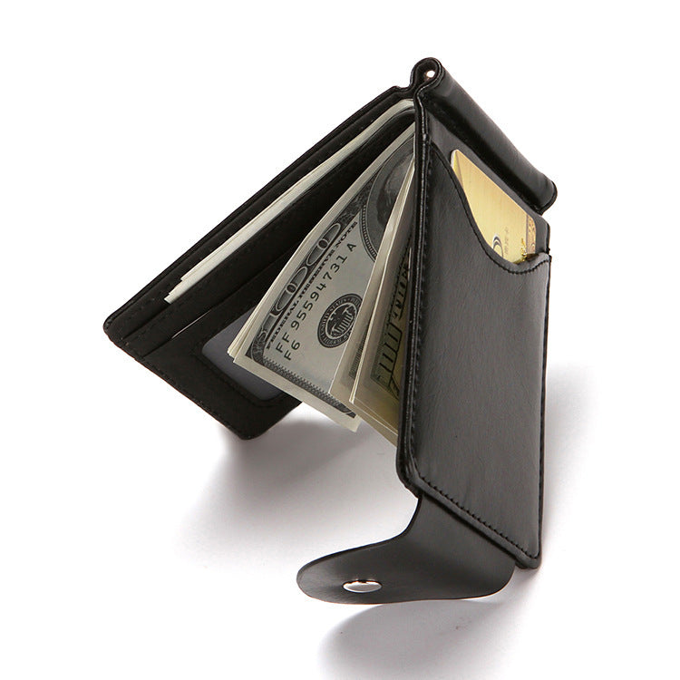 Card Holder Card Holder Work ID Flip Buckle Coin Purse