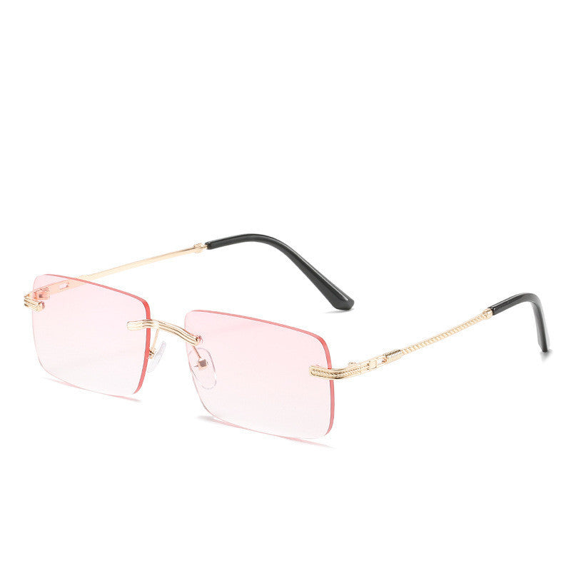 Frameless Square Fashion Sunglasses