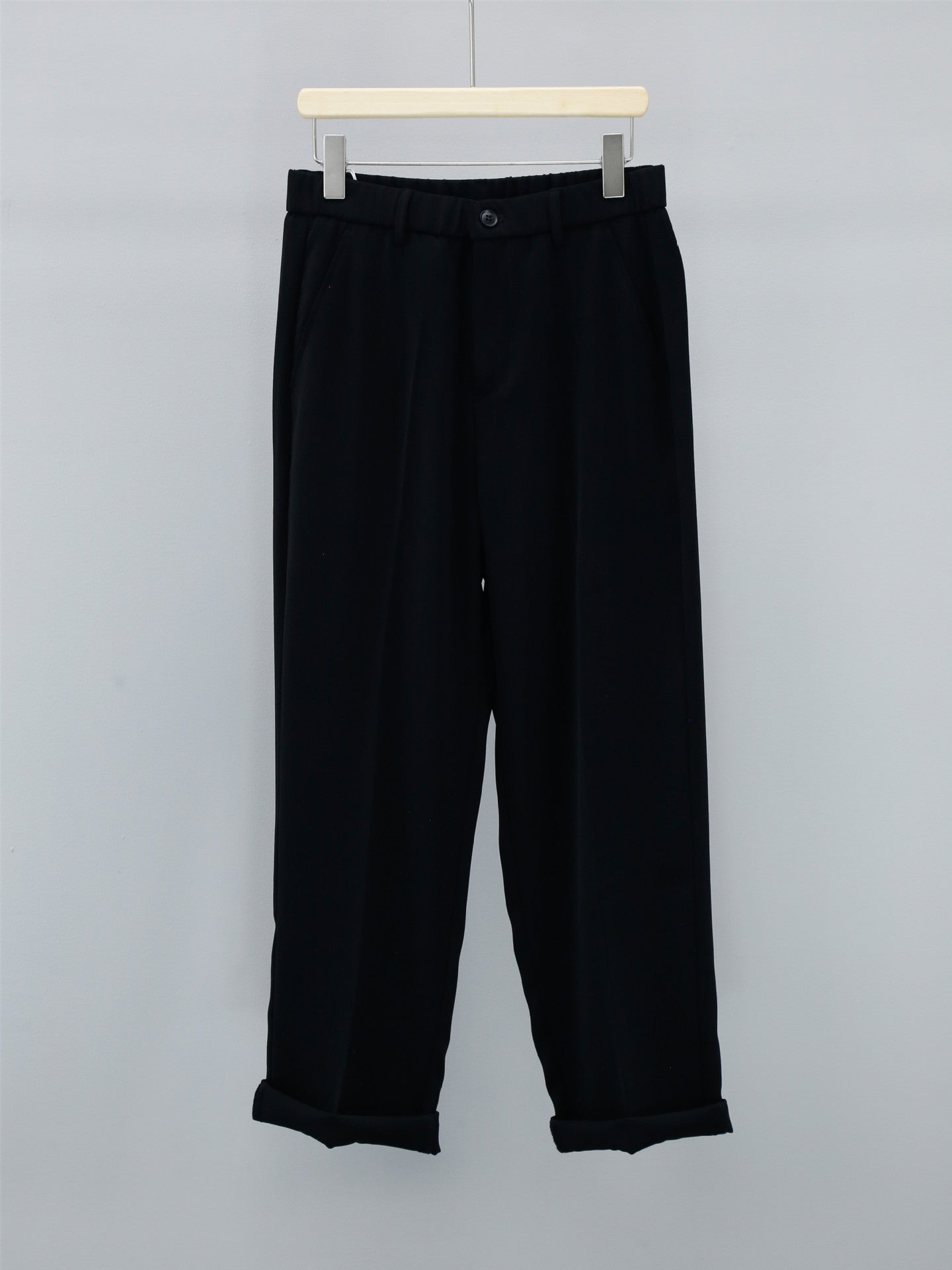 High-grade Twill Loose Straight Casual Suit Pants