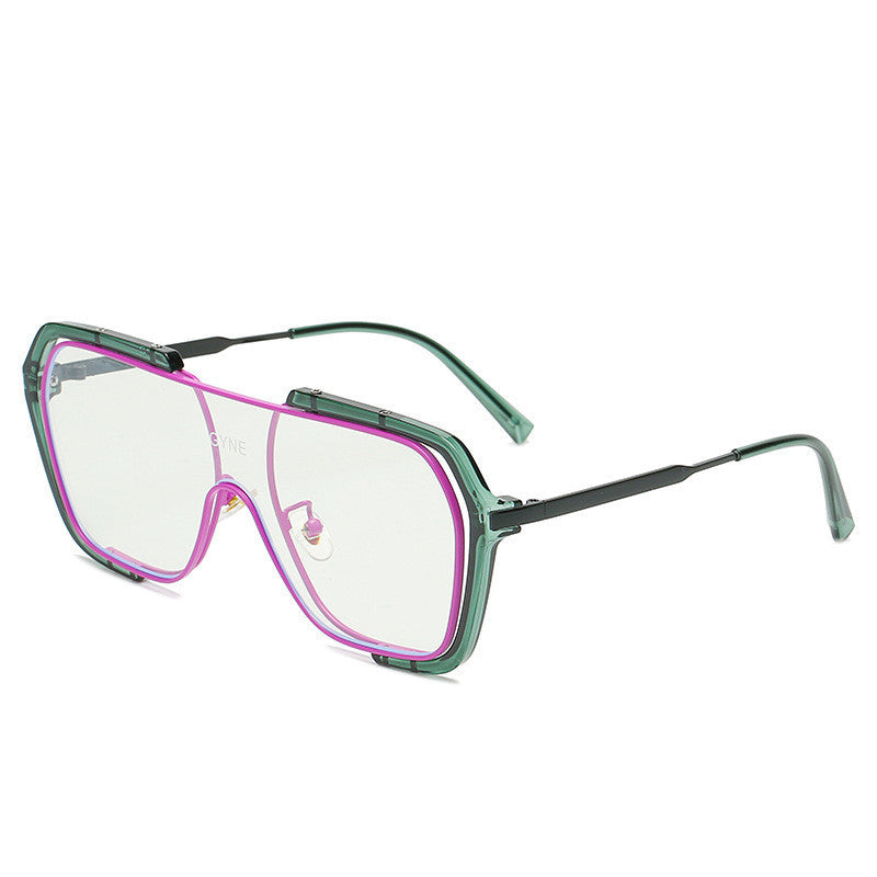 Retro Yellow Sunglasses UV Protection