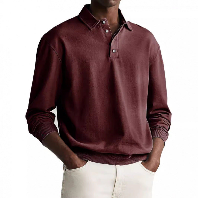 Half Zipper Top Vintage for Men
