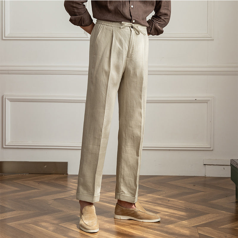 Casual Thin Drawstring Casual Jogger Pants
