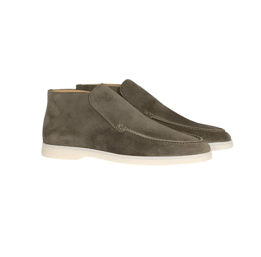 High Ankle Loafers Premium Suede
