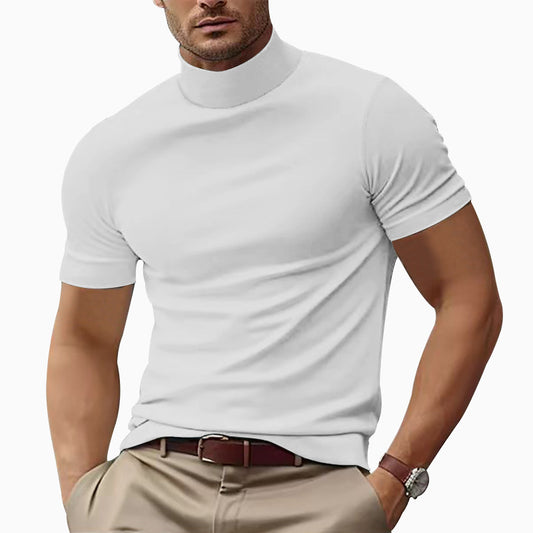 Casual T-shirt Tight Necked