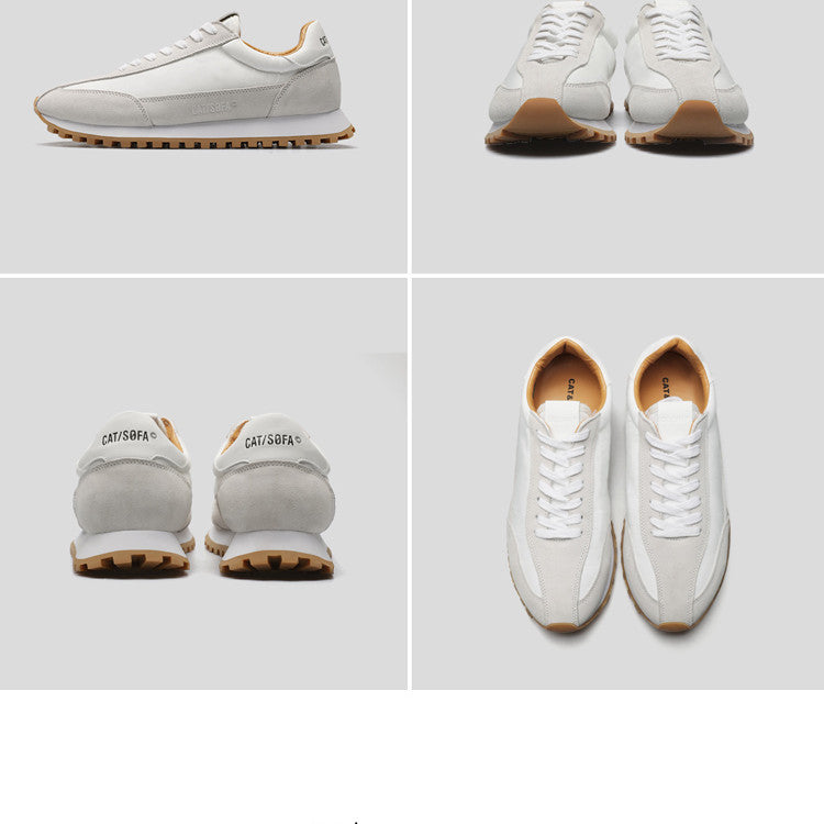 Breathable Retro Niche Design Jogging Shoes