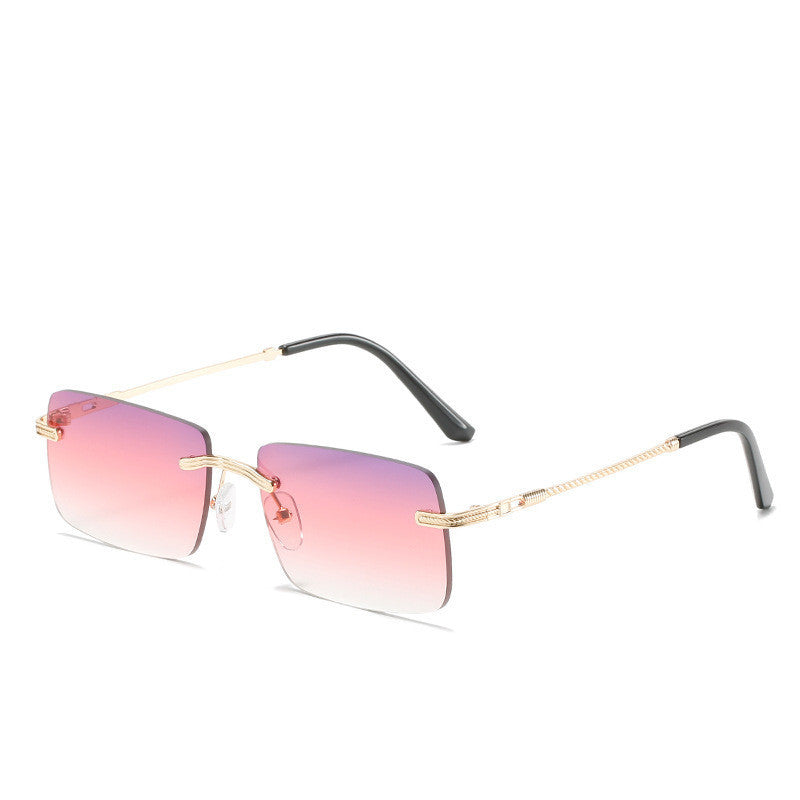 Frameless Square Fashion Sunglasses