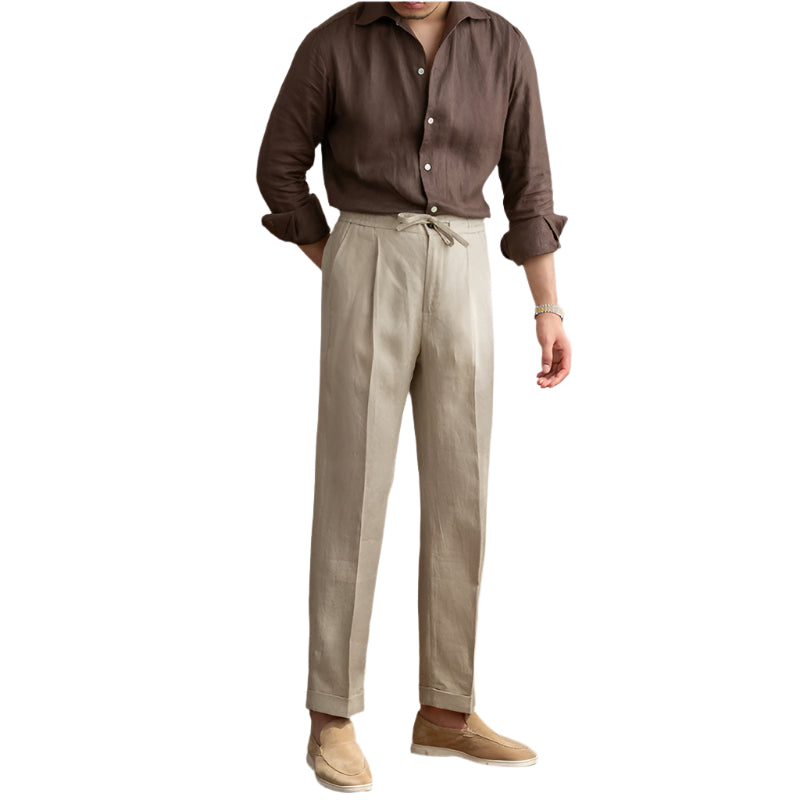 Casual Thin Drawstring Casual Jogger Pants