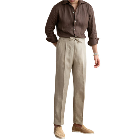 Casual Thin Drawstring Casual Jogger Pants