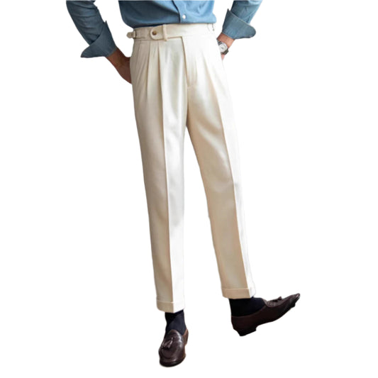 Men Business Casual Suit Pants