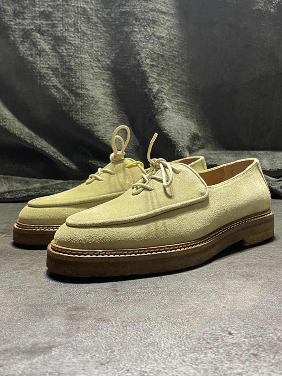 Thick Bottom Retro Loafers