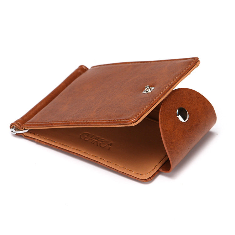 Card Holder Card Holder Work ID Flip Buckle Coin Purse