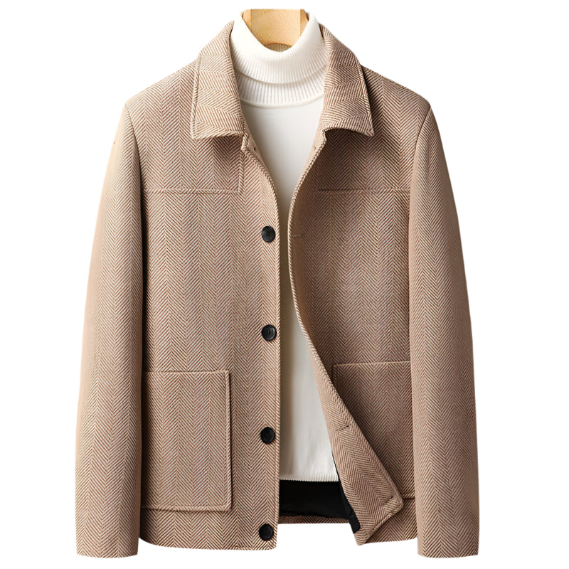 Plush Thick Cottonblend Coat