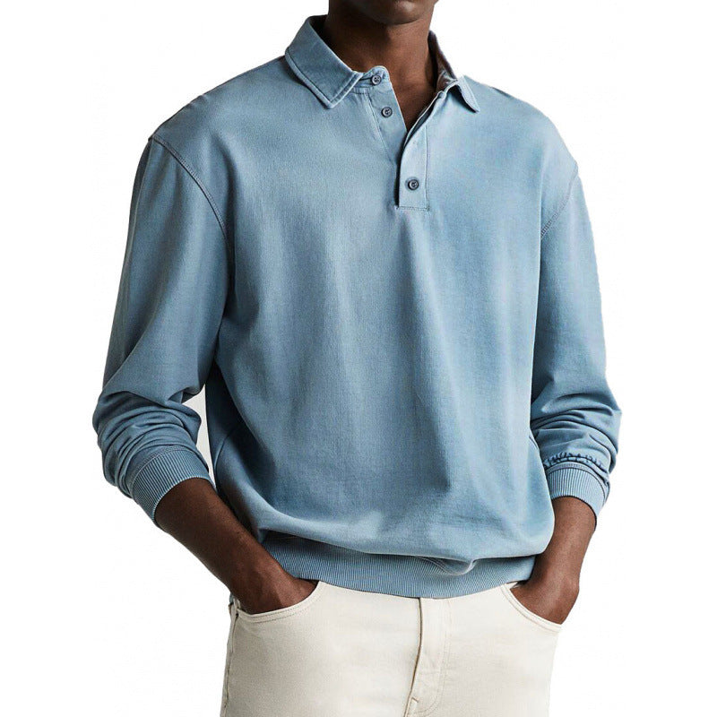 Half Zipper Top Vintage for Men