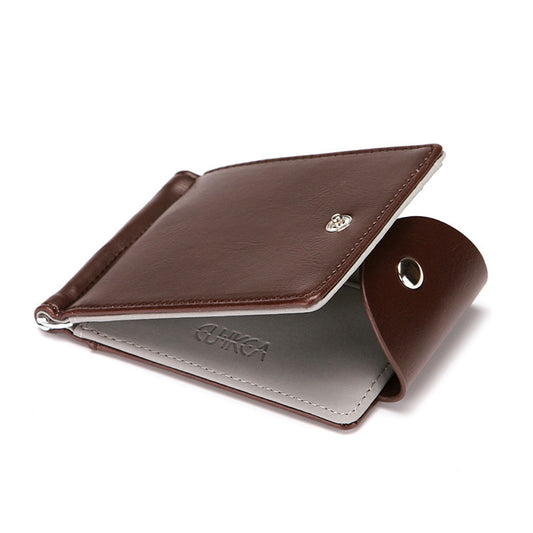 Card Holder Card Holder Work ID Flip Buckle Coin Purse