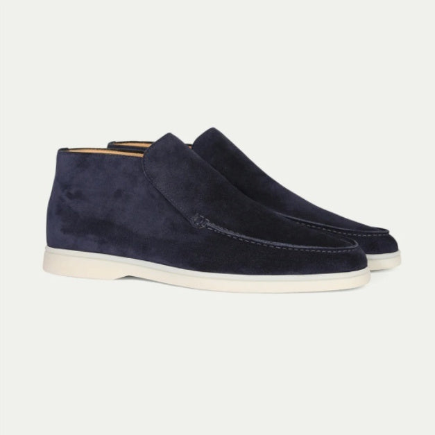 High Ankle Loafers Premium Suede