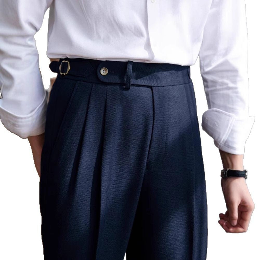 Men Business Casual Suit Pants