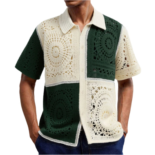 Colorblock Knitwear Top Premium