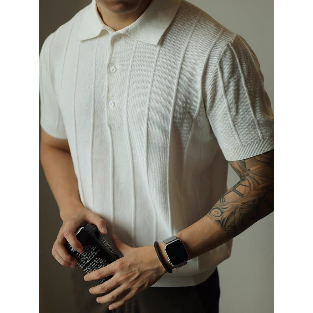 Gentlemen Top with Buttons