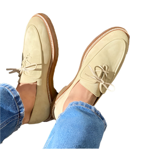 Thick Bottom Retro Loafers