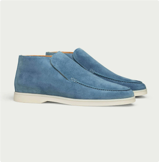 High Ankle Loafers Premium Suede
