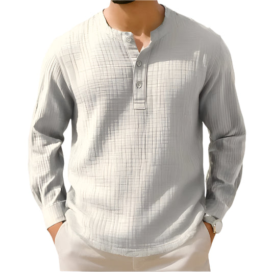 Long Sleeve Shirt T-shirt Round Neck