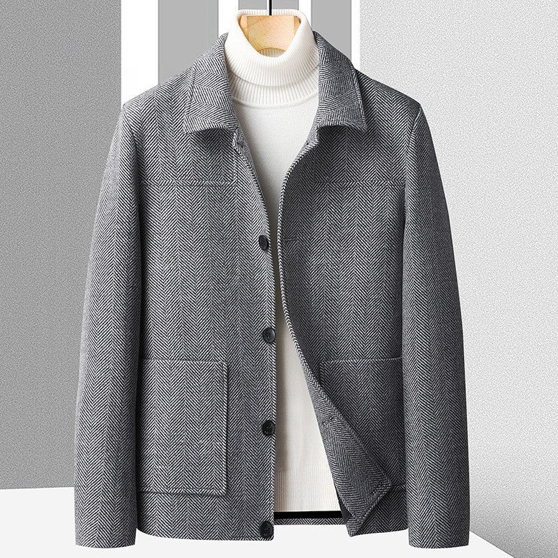 Plush Thick Cottonblend Coat