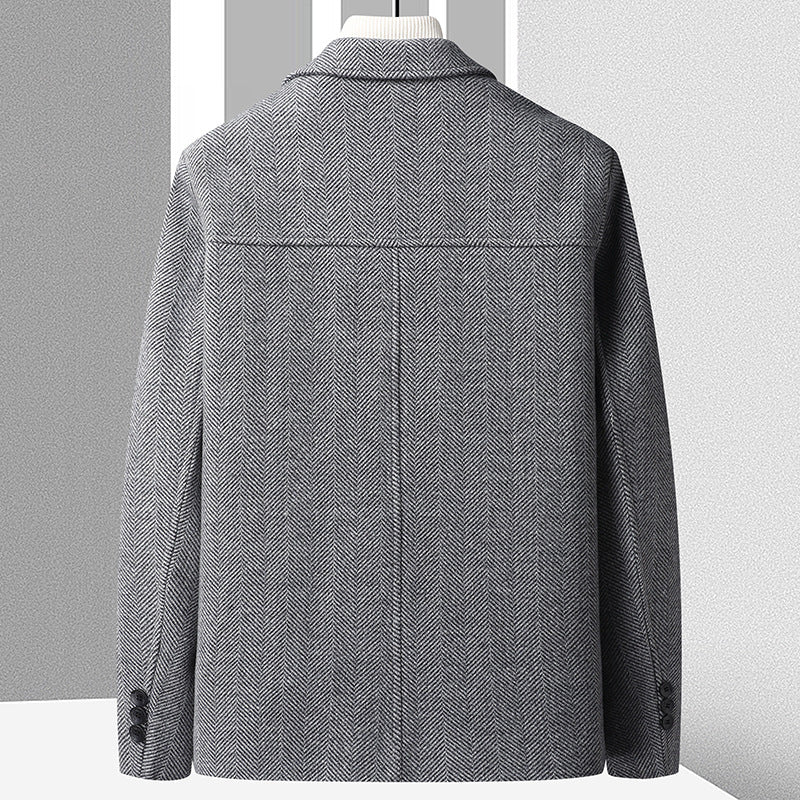 Plush Thick Cottonblend Coat