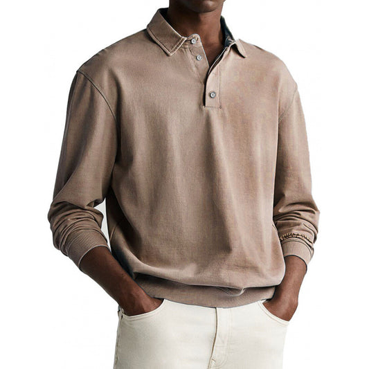 Half Zipper Top Vintage for Men
