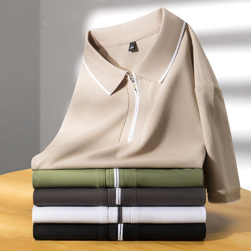 Men's Lapel Business Casual Top
