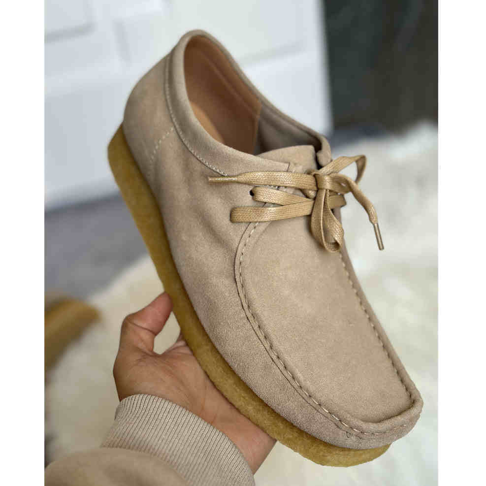 Thick-soled Casual Lace Up Shoes