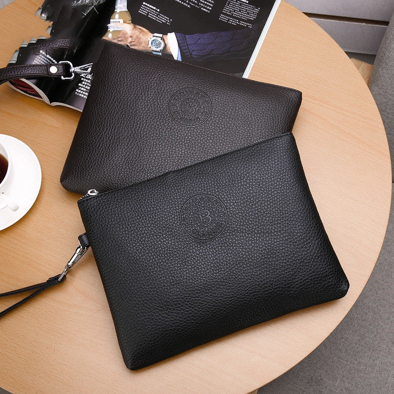 Casual Men's Clutch Bag Pu Soft